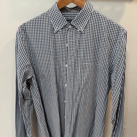 EUC Check button down shirt with chest pocket J crew - Picture 1 of 10